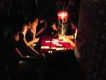 Im Tower auf 236m H�he, inmitten von Touristen, ist nat�rlich der optimale Ort um sich Tarot-Karten legen zu lassen.